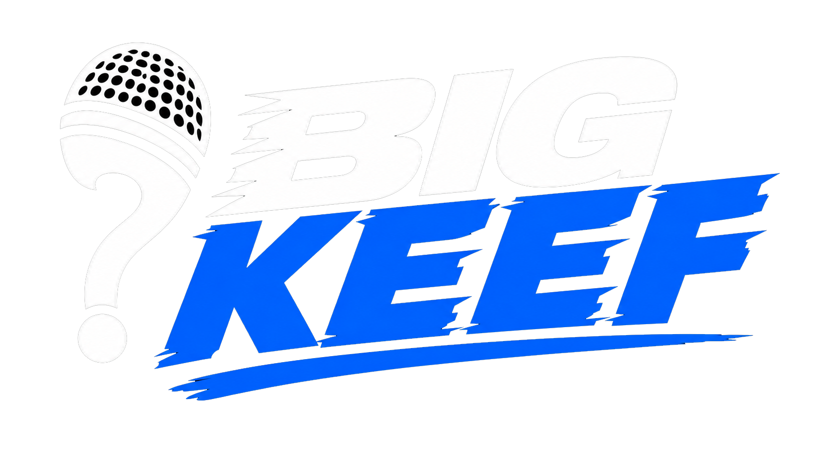 Big Keef white B logo